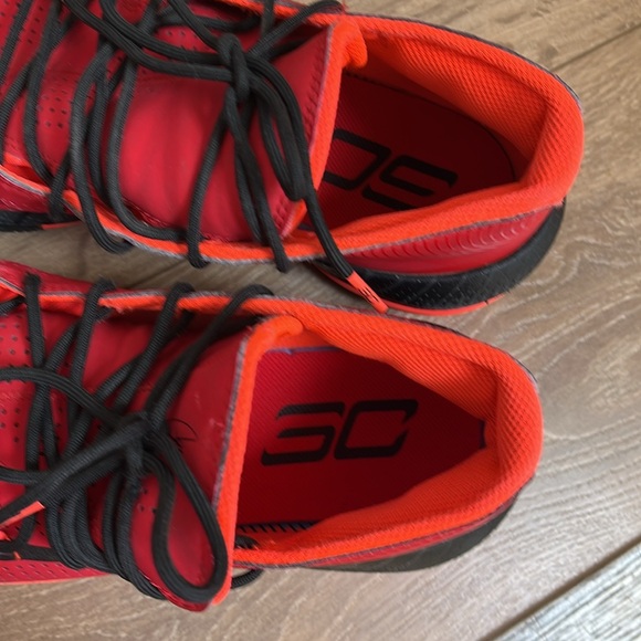 Under Armour SC 3Zero 3 Red size 10 basketball shoes - Picture 5 of 9
